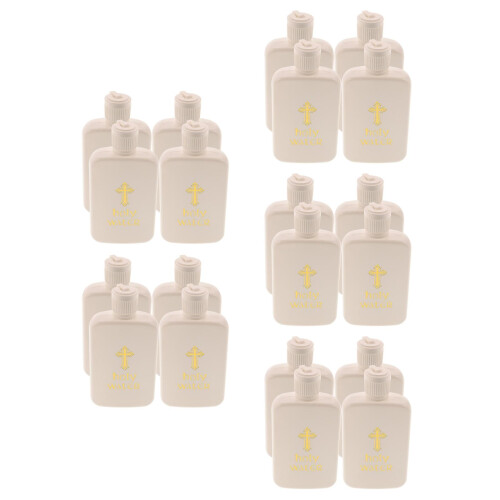 20 Unidades Botella De Decorativa Para Bautizo Y 1