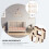 2Jgo Decoración Aniversario 100 Días Bebé Madera Multicolor Resistente 11