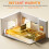 2X 1200W White Mini Electric Ceramic Space Heater 4