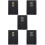 5Ud Planner Notepad Negro Resistente Para Estudiantes Y 8