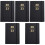 5Ud Planner Notepad Negro Resistente Para Estudiantes Y 3
