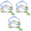 6 Unidades Collar Para Con Exquisito 5