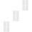 3 Ensembles Sticker Mural Hauteur Pour Enfants 7