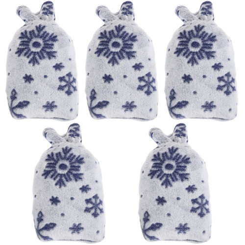 5 Pièces Housse Pour Bouillotte Eau Chaude Souple Confortable 2