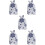 5 Pièces Housse Pour Bouillotte Eau Chaude Souple Confortable 8