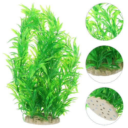 Vis Tank Nepplant Plastic Decoratie Levende Uiterlijk 2
