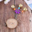 1 Pc Bell Log Standing Board Parrot Training Bite Toy Perch 3