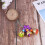 1 Pc Bell Log Standing Board Parrot Training Bite Toy Perch 5