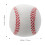 4 Pièces Oreiller Peluche Baseball Décor Rembourré 10
