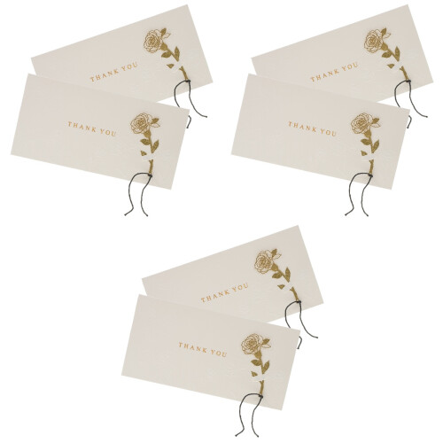 6 Pièces Cartes Vierges Pour Anniversaire Mariage Bébé 2