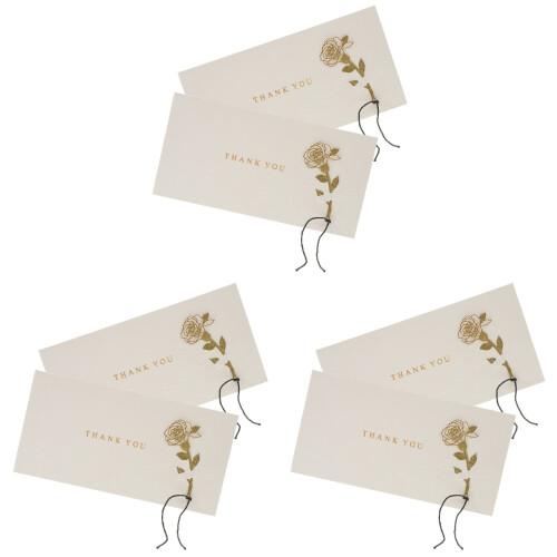 6 Pièces Cartes Vierges Pour Anniversaire Mariage Bébé 1