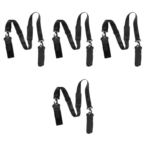 4Pcs Grey Straps Adjustable Shoulder Bands for Skiing Gear 2