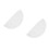 Bride Veil 2Pcs Bridal Lace Short Wedding Head Accessory White 9