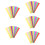 100 Sheets Flower Wrapper Origami Paper Colored Folding Handicraft 10