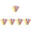 100 Sheets Flower Wrapper Origami Paper Colored Folding Handicraft 5