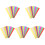100 Sheets Flower Wrapper Origami Paper Colored Folding Handicraft 2