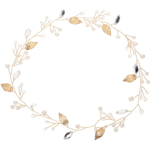 Cerchietto Sposa Con Foglie, E , 4 Pezzi