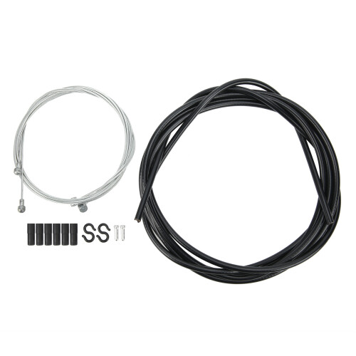 Schaltzug und Hülle, schwarz, für Mountainbikes 1