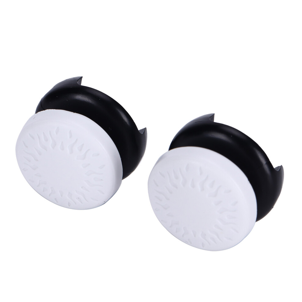 2Pcs Silicone Thumbstick Grips For Ps5 Controller - Height Boost White 6951359818843