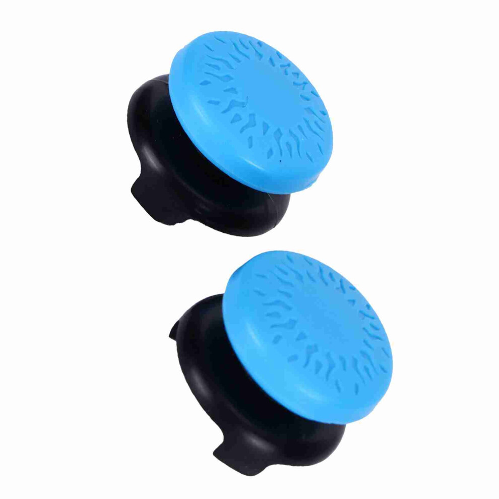 Gamepad Thumbstick Silicone Caps For Ps5 2 Pack Soft Grip Joystick Cover Blue 3561359818939