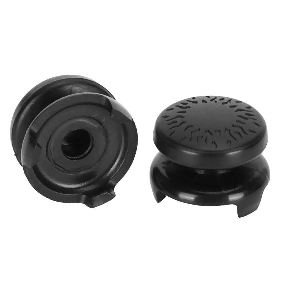 Ps5 Controller Thumbstick Silicone Caps 2Pcs - Non-Slip Grip Covers Black 4651359818875