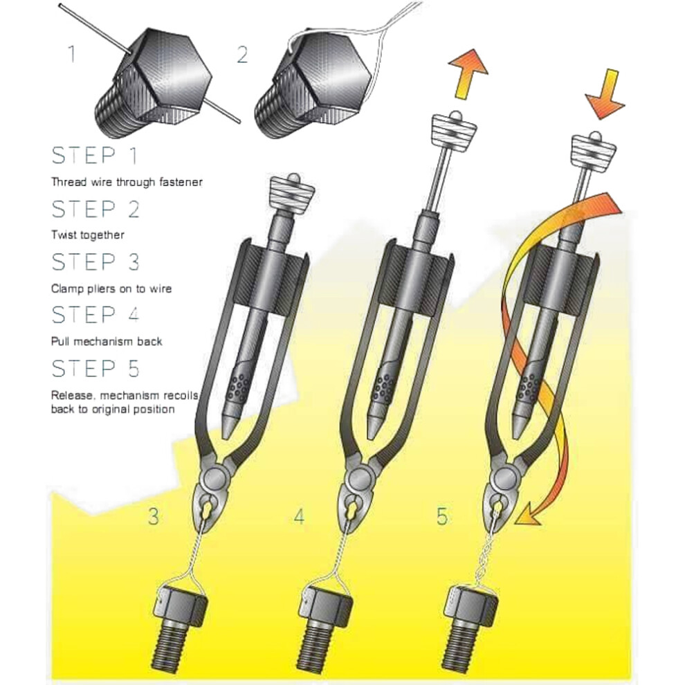Heavy-Duty 6In Wire Twisting Pliers: Steel Safety Hand Tool 9471359821416