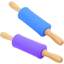 Sorcóir Silicone atá Éasca le Glanadh, atá Cairdiúil do Leanaí le Láimhseáil Adhmaid le haghaidh Eachtraí Bácála Neamhghreamaitheacha,