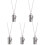 5Stk Silber Tierasche Halskette Urnenschmuck 2
