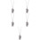 5Stk Silber Tierasche Halskette Urnenschmuck 7