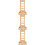 3Stk Futterhalter Holz Futter Rack Für Kleintiere 9