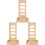 3Stk Futterhalter Holz Futter Rack Für Kleintiere 3