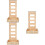3Stk Futterhalter Holz Futter Rack Für Kleintiere 8