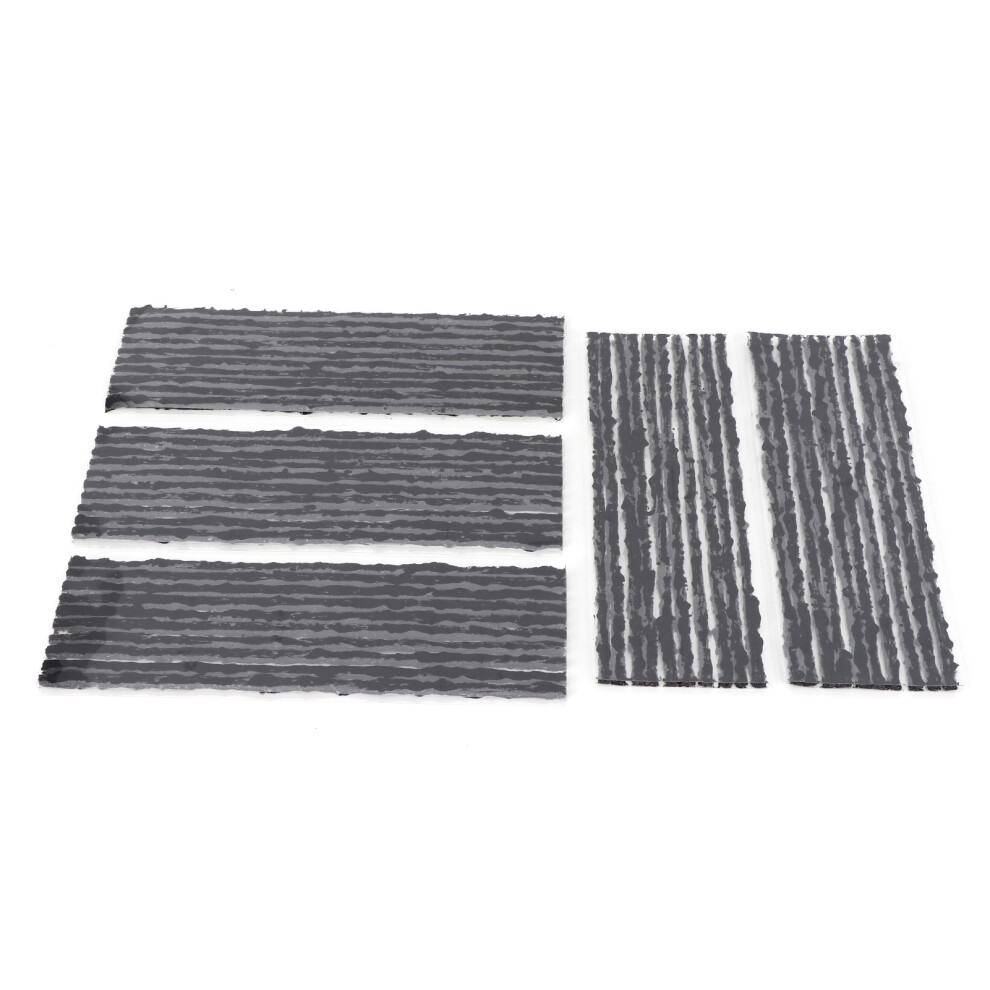 50Pcs Tire Repair Plug Tubeless Sealing Strips 200X3mm For Car Motorcycle Black 3271359824501