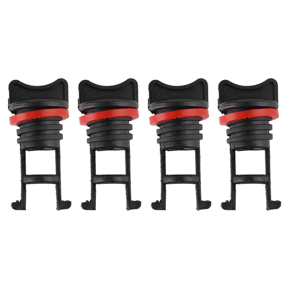 4Pcs Yacht Drain Bung Plugs Coarse Thread With Pe Washer For Marine Vessels 4681359824699