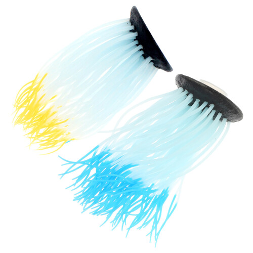 2Stk Glow In The Dark Seeanemone Für Aquarium