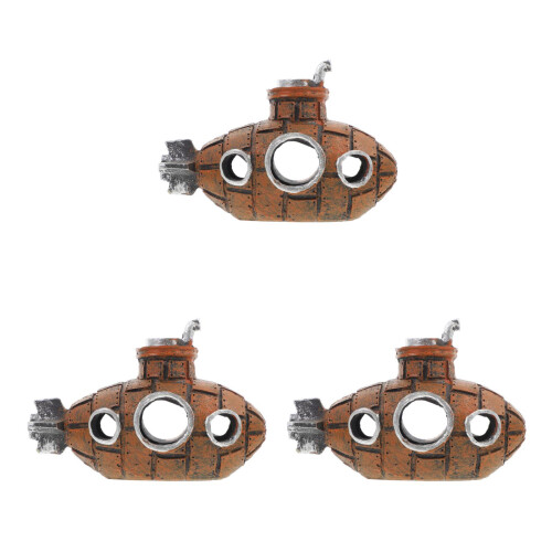 3Stk Unterwasser Aquarium Fish Tank Ornament 2