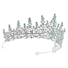 4Stk. Strasskrone Hochzeitskrone Stirnband Barock Kopfschmuck Tiara