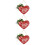 3Stk Herzförmiges Hängeschild Valentinsherz Wohnaccessoire 8