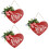 3Stk Herzförmiges Hängeschild Valentinsherz Wohnaccessoire 7