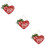3Stk Herzförmiges Hängeschild Valentinsherz Wohnaccessoire 9