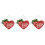 3Stk Herzförmiges Hängeschild Valentinsherz Wohnaccessoire 4