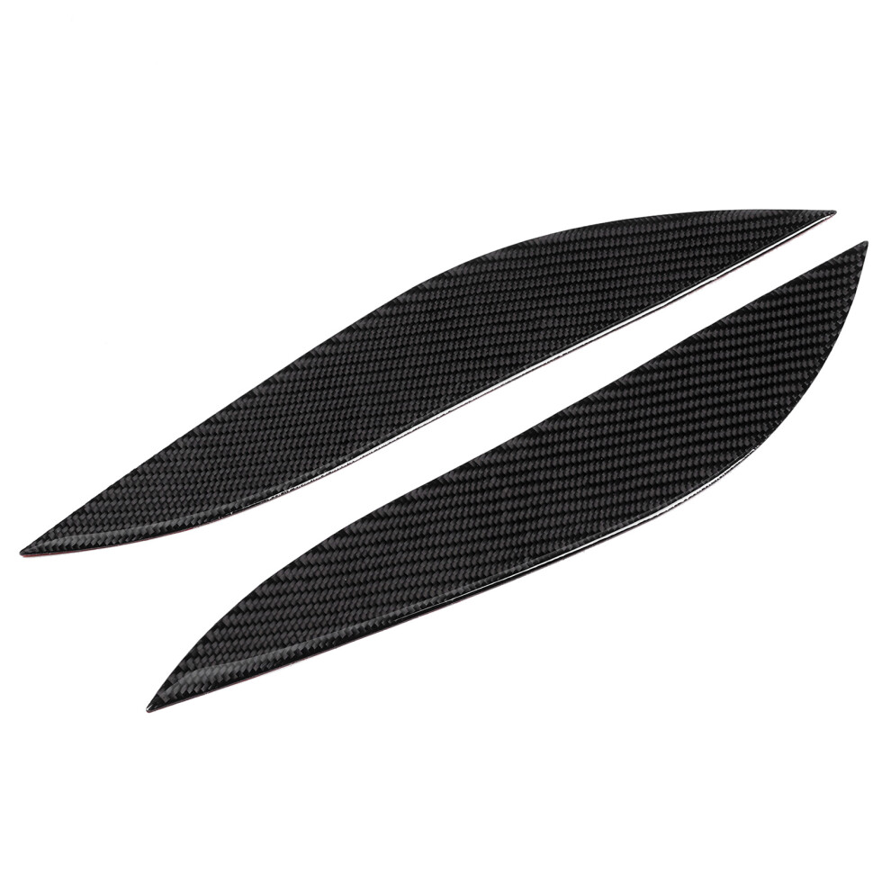 Carbon Fiber Headlight Eyebrow Cover Fit For Honda Civic 2001-2003 8751359825272