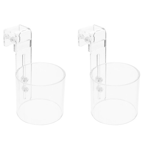 2Stk Fish Feeding Tool Mit Futterring Für Süßwasser Aquarium 2