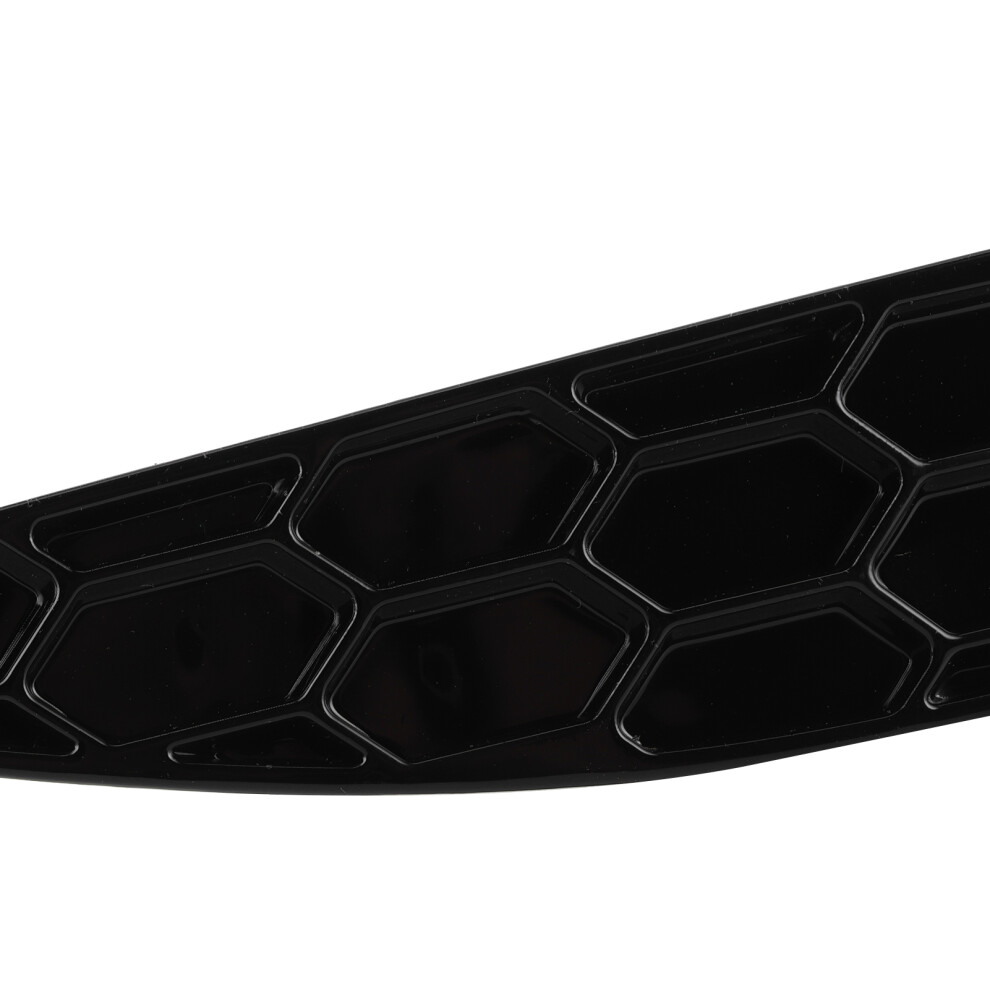 2 Pcs Gloss Rear Bumper Reflector Delete For Mk7 R Rline Models Black 8711359826051