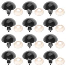 1 Set Geplooide Poppenogen Simulatie Decoratieve Creatieve