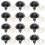1 Set Geplooide Poppenogen Simulatie Decoratieve Creatieve 1