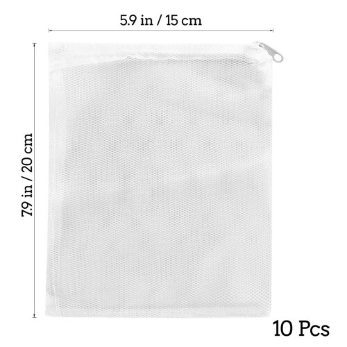 10 15X20Cm Nylon Netfilterzak Aquarium Vijver 1