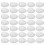 100 Stuks Wit Schuim Eieren Polystyreen Voor Schilderen En Decoreren 3