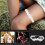 2St Wedding Accessory Lichtgele Stoffen Bridal Leg Decoration 8
