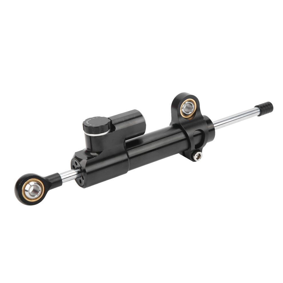Motorcycle Steering Damper Stabilizer Universal Fit For Safe Ride Durable Steel 5071359826417